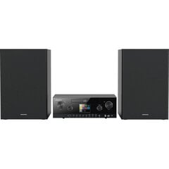 Мини музыкальный центр Grundig CMS5000BT DAB+ Чёрный цена и информация | Магнитолы | kaup24.ee