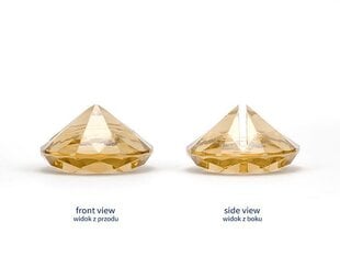 Lauakaardi hoidja Diamond, 40 mm, kuldne (1 pk/10 tk) цена и информация | Праздничные декорации | kaup24.ee