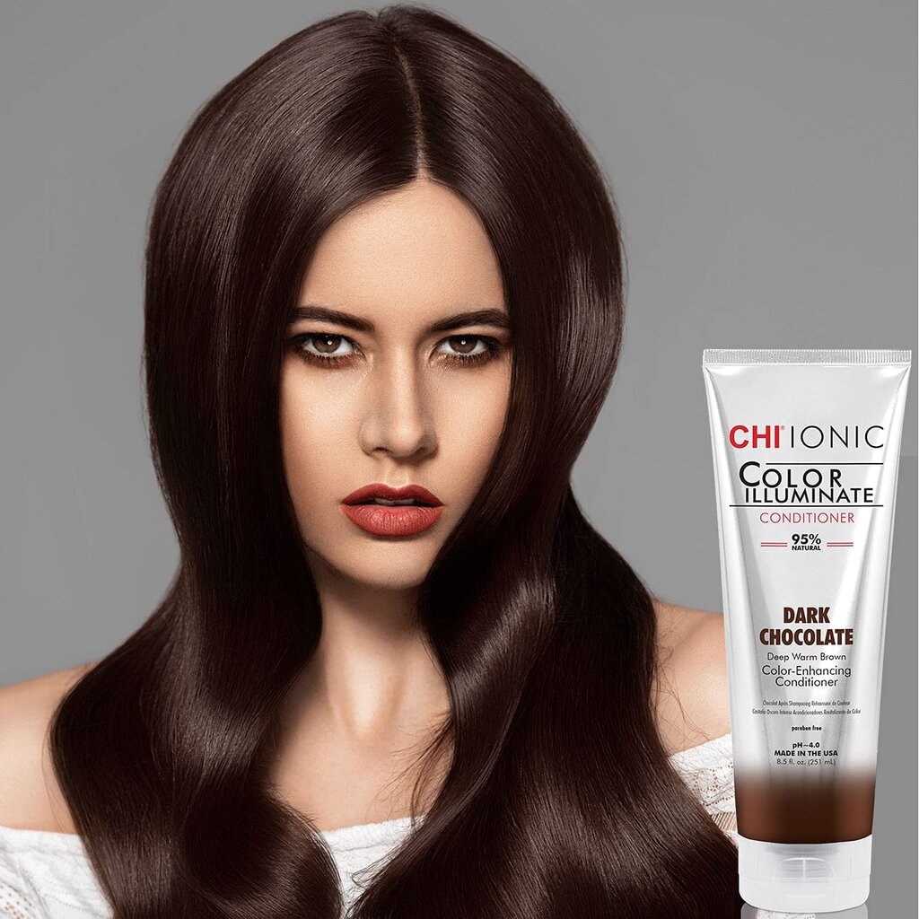 Tooniv palsam pruunidele juustele CHI Color Illuminate Dark Chocolate 251 ml hind ja info | Juuksepalsamid | kaup24.ee