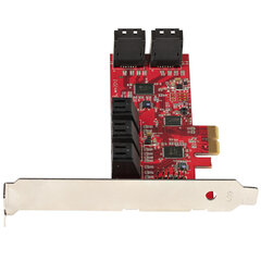 PCI-kaart Startech 10P6G-PCIE-SATA-CARD hind ja info | Regulaatorid | kaup24.ee