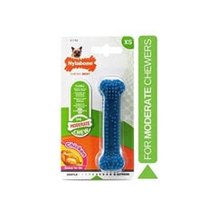 Игрушка для собак Nylabone Маленький Синий Натуральный Курица термопласт Размер XS цена и информация | Игрушки для собак | kaup24.ee