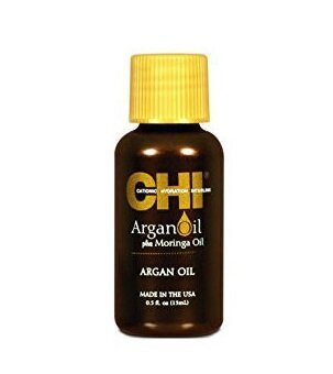 Juukseõli argaaniaõli ja mädarõikaga Farouk Systems CHI Argan Oil Plus Moringa Oil 15 ml hind ja info | Maskid, õlid, seerumid | kaup24.ee