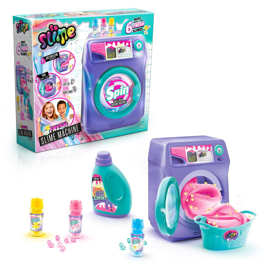 CANAL TOYS Fresh Scent lima valmistamise komplekt Pesumasin hind ja info | Liivakastid, liiv ja mänguasjad | kaup24.ee