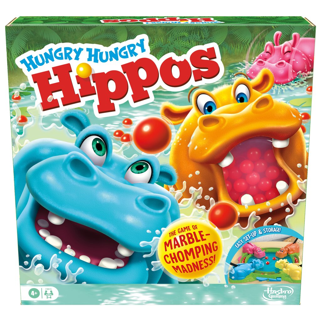 Lauamäng Hungry Hungry Hippos цена и информация | Lauamängud ja mõistatused | kaup24.ee