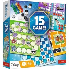 TREFL Set of 15in1 games Disney hind ja info | Liivakastid, liiv ja mänguasjad | kaup24.ee