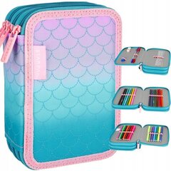 Pinal koos tarvikutega Starpak Mermaid Ombre 486147, 6x13x19 cm цена и информация | Пеналы | kaup24.ee