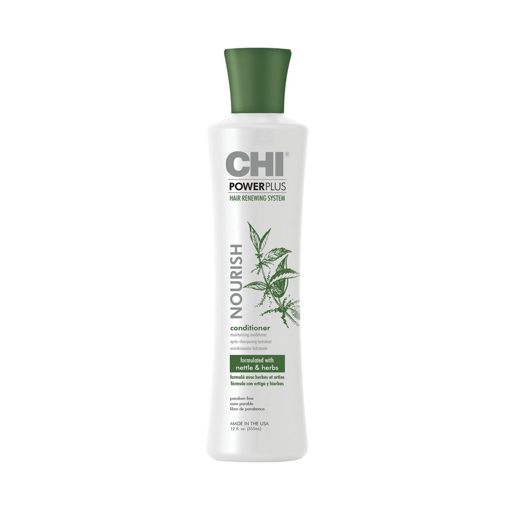 Niisutav juuksepalsam CHI Power Plus Hair Renewing System Nourish Moisturizing Conditioner Therapy 355 ml hind ja info | Juuksepalsamid | kaup24.ee