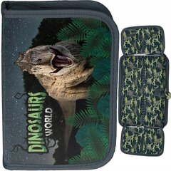 Pinal Paso Dinosaur PP23DZ-P001BW, 19,5x13x3,5 cm цена и информация | Пеналы | kaup24.ee