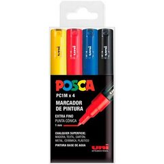 Markerite komplekt POSCA PC-1M Mitmevärviline hind ja info | Kirjutusvahendid | kaup24.ee