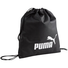 Puma Spordikotid Phase Gym Sack Black 079944 01 hind ja info | Koolikotid, sussikotid | kaup24.ee