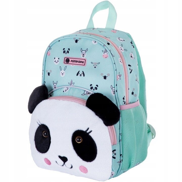 Koolieelikute seljakott AstraBag Teddy Panda AK300 502023074, 5 l, 32x22x10 cm hind ja info | Koolikotid, sussikotid | kaup24.ee