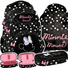 Kooliseljakott koos tarvikutega Paso Minnie Mouse DM23KK-278, 3 osa цена и информация | Школьные рюкзаки, спортивные сумки | kaup24.ee