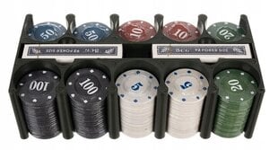 Texas Malatec Boxed Poker Set, 200 žetoone цена и информация | Азартные игры | kaup24.ee