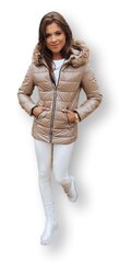 Теплая зимняя парка с металлическим мехом цена и информация | Женские куртки | kaup24.ee