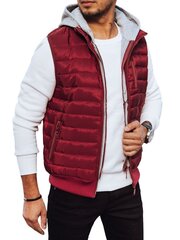 Meeste bordoopunane vest Siguro hind ja info | Meeste vestid | kaup24.ee