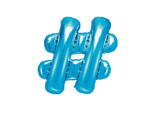 Fooliumist õhupallid #, 35 cm, sinine hind ja info | Õhupallid | kaup24.ee