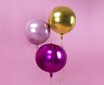 Fooliumist õhupallid Ball 40 cm, kuldne hind ja info | Õhupallid | kaup24.ee