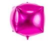 Fooliumist õhupallid Cubic 35x35x35 cm dark, roosa, 50 tk. hind ja info | Õhupallid | kaup24.ee