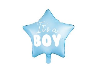 Fooliumist õhupallid Star - It's a boy 48 cm, sinine, 50 tk. цена и информация | Шарики | kaup24.ee