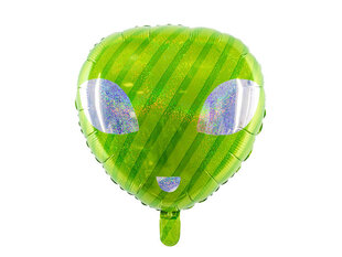 Fooliumist õhupallid UFO 47x48 cm, roheline hind ja info | Õhupallid | kaup24.ee