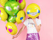 Fooliumist õhupallid Emoji - Smile 45 cm цена и информация | Õhupallid | kaup24.ee