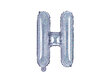 Fooliumist õhupallid Täht "H" 35 cm, hõbedane/läikiv hind ja info | Õhupallid | kaup24.ee