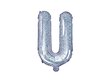 Fooliumist õhupallid Täht "U" 35 cm, hõbedane/läikiv hind ja info | Õhupallid | kaup24.ee