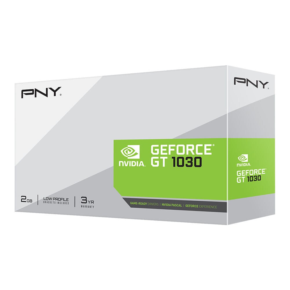 'Mänguri Graafikakaart PNY GEFORCE GT 1030 2GB' hind ja info | Videokaardid (GPU) | kaup24.ee