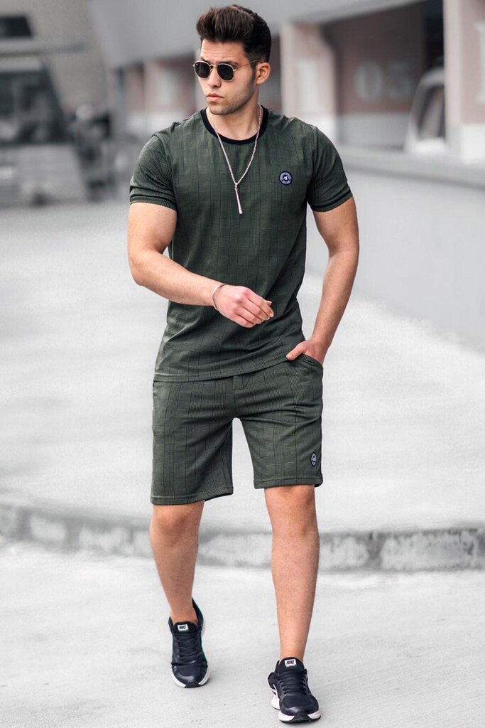 Khaki komplekt Starry цена и информация | Meeste spordiriided | kaup24.ee