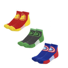 Носки Marvel Унисекс 3 пар Разноцветный цена и информация | Мужские носки | kaup24.ee