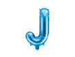Fooliumist õhupallid Täht "J" 35 cm, sinine, 50 tk. hind ja info | Õhupallid | kaup24.ee