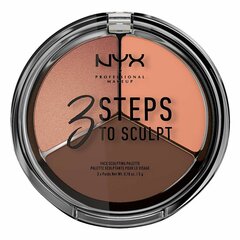 Косметичка NYX 3 Steps to Sculpt Deep (5 g) цена и информация | Пудры, базы под макияж | kaup24.ee