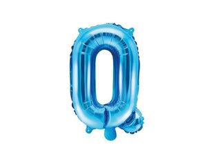 Fooliumist õhupallid Täht "Q" 35 cm, sinine, 50 tk. hind ja info | Õhupallid | kaup24.ee