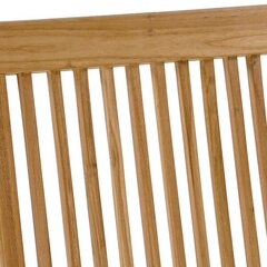 Lauakomplekt 2 tooliga DKD Home Decor Garden Teak (3 tk) hind ja info | Aiamööbli komplektid | kaup24.ee