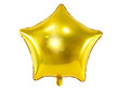 Fooliumist õhupallid Star 48 cm, kuldne цена и информация | Õhupallid | kaup24.ee