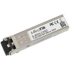 Волоконный модуль SFP MultiModo Mikrotik NADACA0074 S-85DLC05D 550 m 1.25 Gbps цена и информация | Маршрутизаторы (роутеры) | kaup24.ee