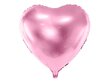PartyDeco fooliumist õhupall, 45 cm, roosa / Süda hind ja info | Õhupallid | kaup24.ee