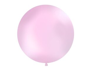 Suur õhupall 100 cm round Pastel, roosa hind ja info | Õhupallid | kaup24.ee