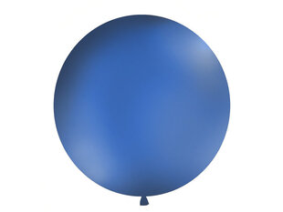 Большой воздушный шар 100 см round Pastel navy, синий   цена и информация | Шарики | kaup24.ee