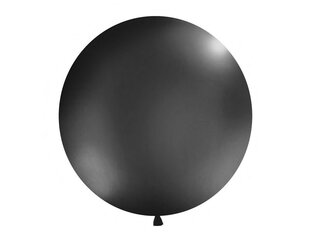 Suur õhupall 100 cm round Pastel, must hind ja info | Õhupallid | kaup24.ee