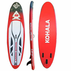 Aerusurfilaud Kohala Arrow School Punane 15 PSI (310 x 84 x 12 cm) hind ja info | Veesport | kaup24.ee