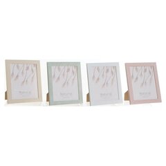 Фото рамка DKD Home Decor Urban Стеклянный Бежевый Розовый Белый Зеленый PS (24,5 x 2 x 29,7 cm) (4 штук) цена и информация | Рамки, фотоальбомы | kaup24.ee