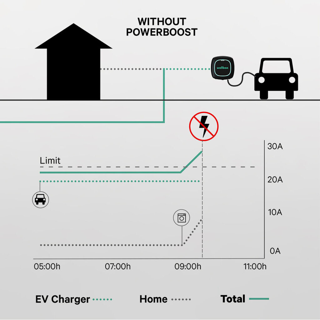 Võimsuse summutaja Power Boost Wallbox 100A/EM112 цена и информация | Autokeemia | kaup24.ee