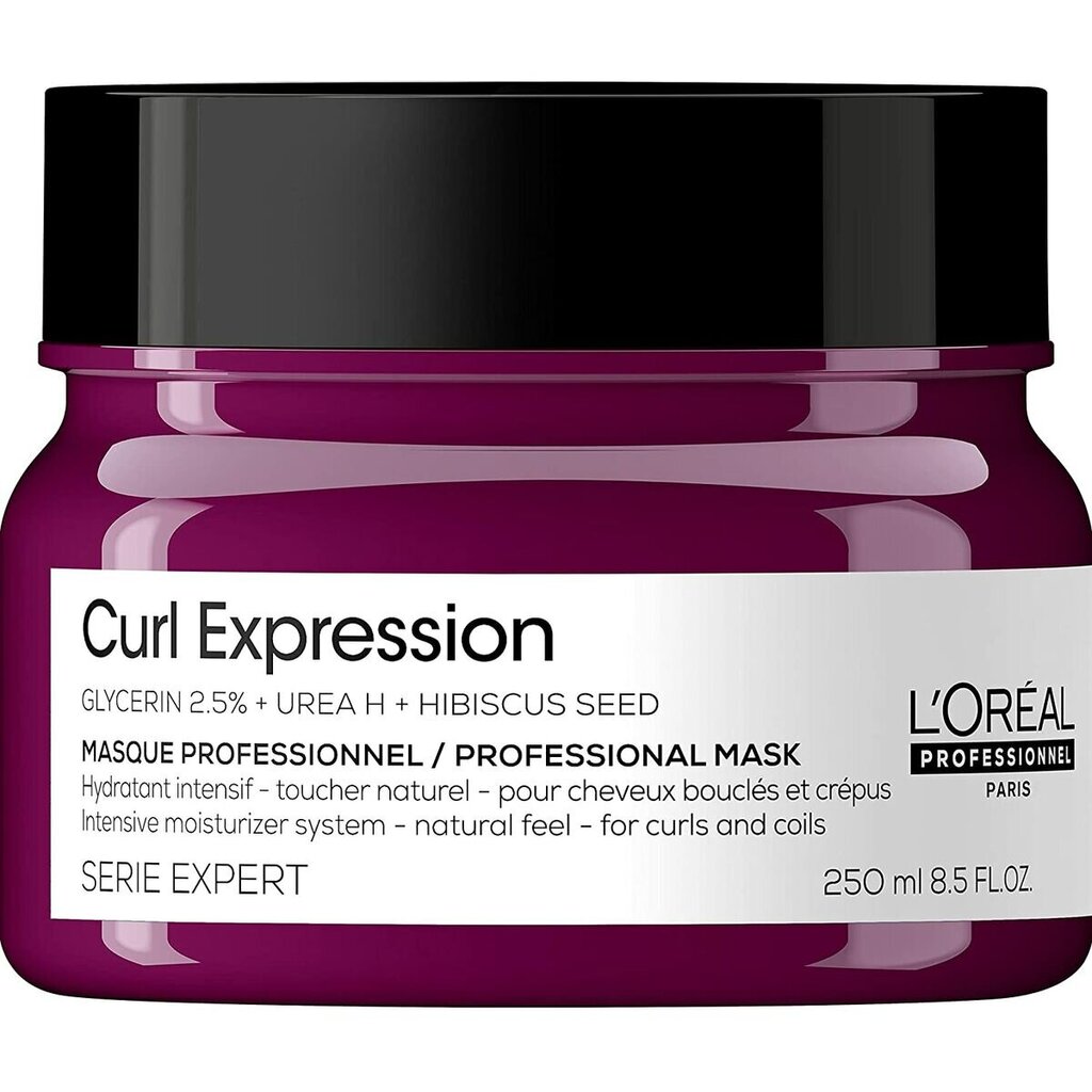 Juuksemask L'Oreal Professionnel Paris Expert Curl Expression Luxurious Feel (250 ml) цена и информация | Maskid, õlid, seerumid | kaup24.ee