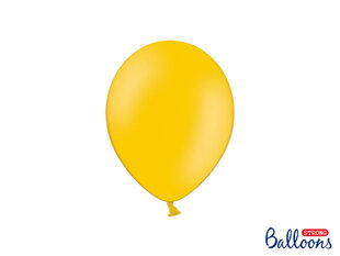Tugevad õhupallid 23 cm Pastel Bright, oranž, 100 tk. цена и информация | Шарики | kaup24.ee