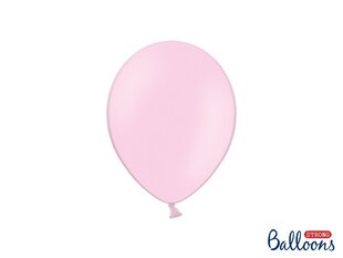 Tugevad õhupallid 23 cm Pastel Baby, roosa, 100 tk. цена и информация | Шары | kaup24.ee