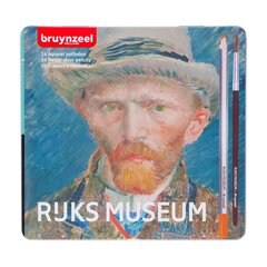 Akvarellpliiatsid Bruynzeel Van Gogh Mitmevärviline 24 Tükid, osad hind ja info | Kunstitarbed, voolimise tarvikud | kaup24.ee