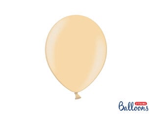 Tugevad õhupallid 27 cm Metallic Bright, oranž, 10 tk. цена и информация | Воздушные шары | kaup24.ee