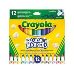 Viltpliiatsite komplekt Ultra-Clean Washable Maxi Tip Crayola 58-8340 hind ja info | Kunstitarbed, voolimise tarvikud | kaup24.ee