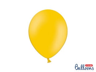 Tugevad õhupallid 27 cm Pastel Bright, oranž, 50 tk. цена и информация | Шарики | kaup24.ee